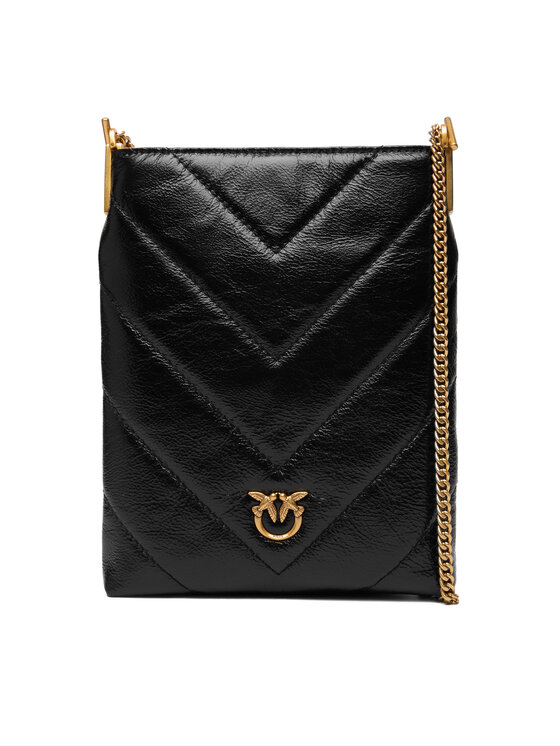 PINKO Borsetta PINKO Flat Satchel AI 25-26 PCPL 105352 A2W2 Nero