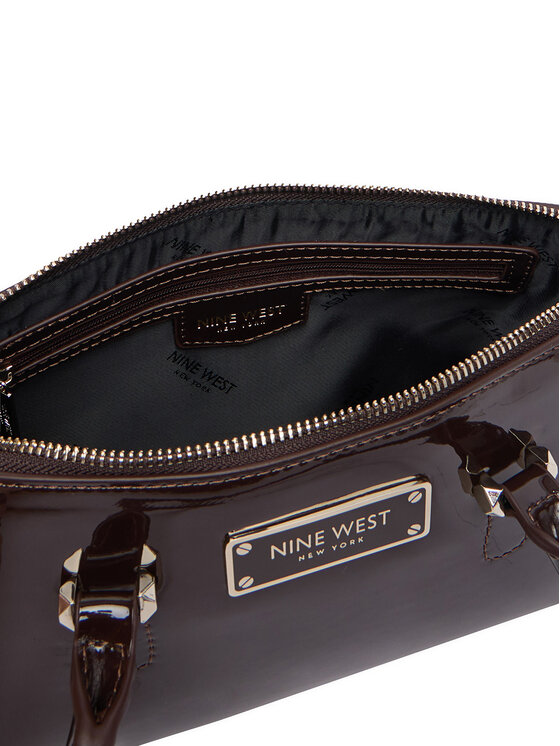 Nine West Kabelka Nine West CEO-MODERN MUSE-LA374-4764 Tmavě hnědá