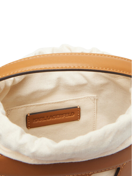 KARL LAGERFELD Ročna torba KARL LAGERFELD B3W30142 Kremna