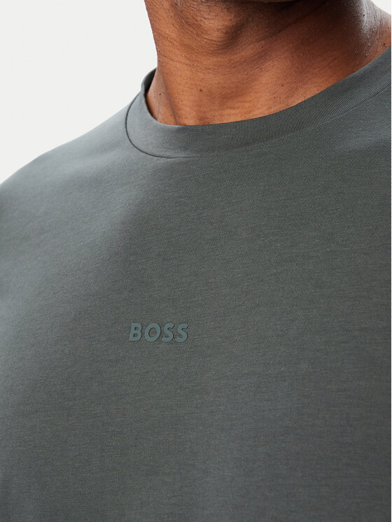 BOSS BOSS Camiseta Tchup 50473278 Caqui Regular Fit