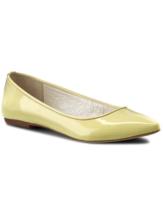 Baleriny R.Polański 0727 Żółty | Eobuwie.com.pl