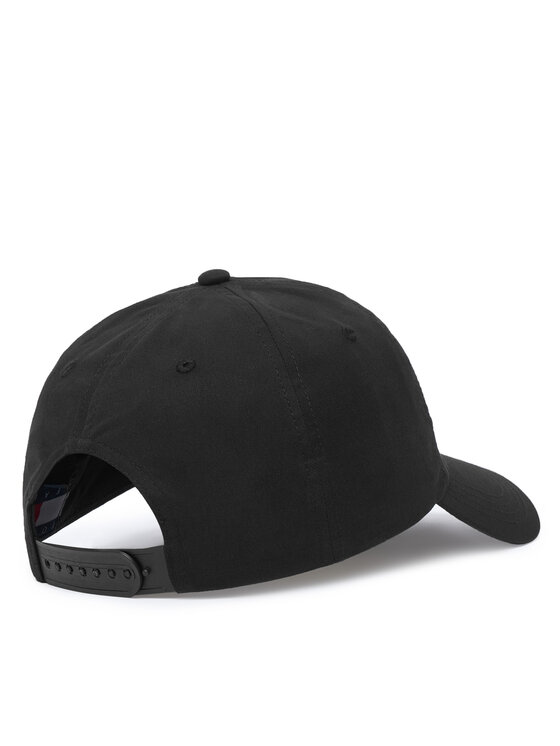 Tommy Hilfiger Шапка с козирка Tommy Hilfiger Tjm Script AM0AM14455 Черен