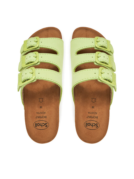Scholl Шльопанці Scholl MF23012 Зелений