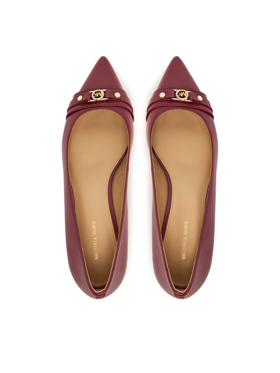 MICHAEL Michael Kors Туфлі MICHAEL Michael Kors Mandy Flex 40T5MAMP1L Бордовий