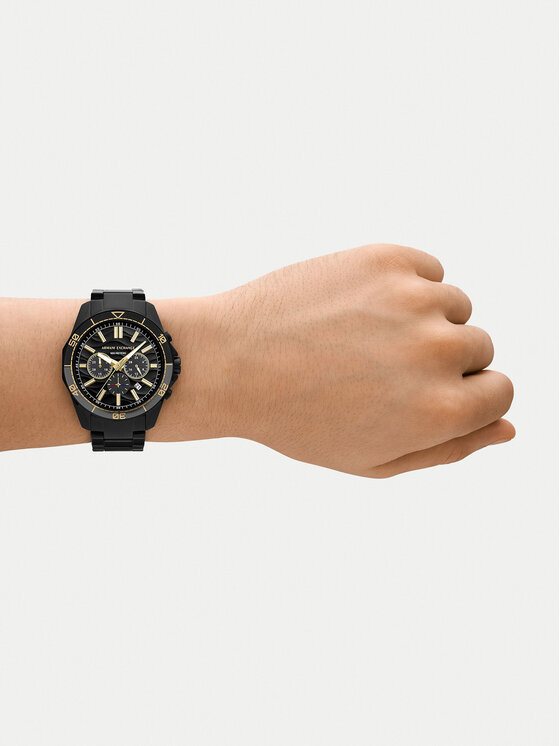 Armani Exchange Laikrodis Armani Exchange Spencer AX1963 Juoda