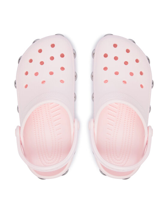 Crocs Шльопанці Crocs Classic Big Studded Clog 214236 Світло-рожевий
