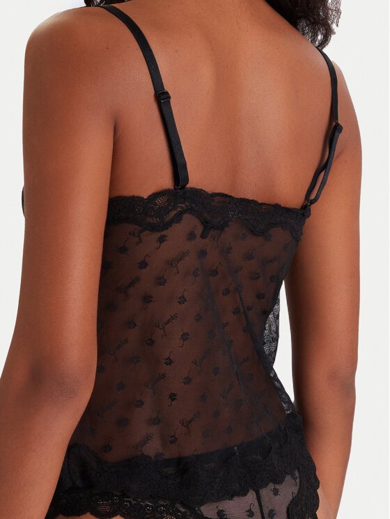 Guess Guess Conjunto de lencería O5BG01 K1790 Negro