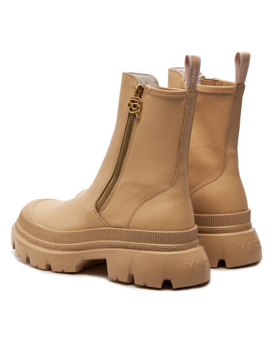 KARL LAGERFELD Členková obuv KARL LAGERFELD KL43554 Béžová
