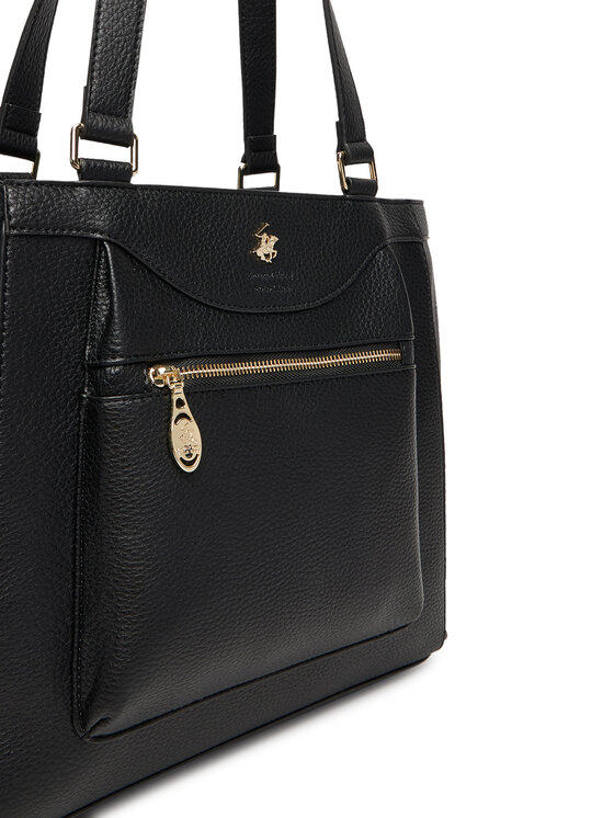 Beverly Hills Polo Club Kabelka Beverly Hills Polo Club C-BHPC-L-002-08 Černá
