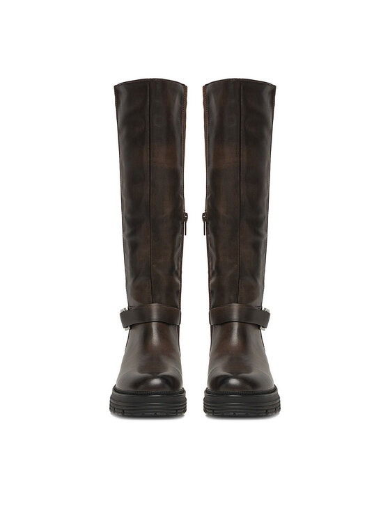 JENNY Čižmy JENNY CEO-WS6211-10 Hnedá