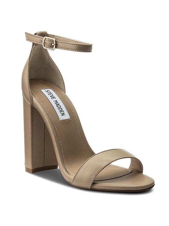 Steve Madden Босоніжки Steve Madden Carrson Sandal 91000008-0W0-10001-09012 Бежевий