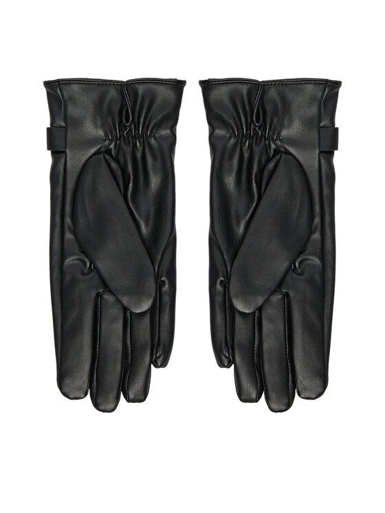 Guess Sieviešu cimdi Guess AW5188 NYL02 Melns