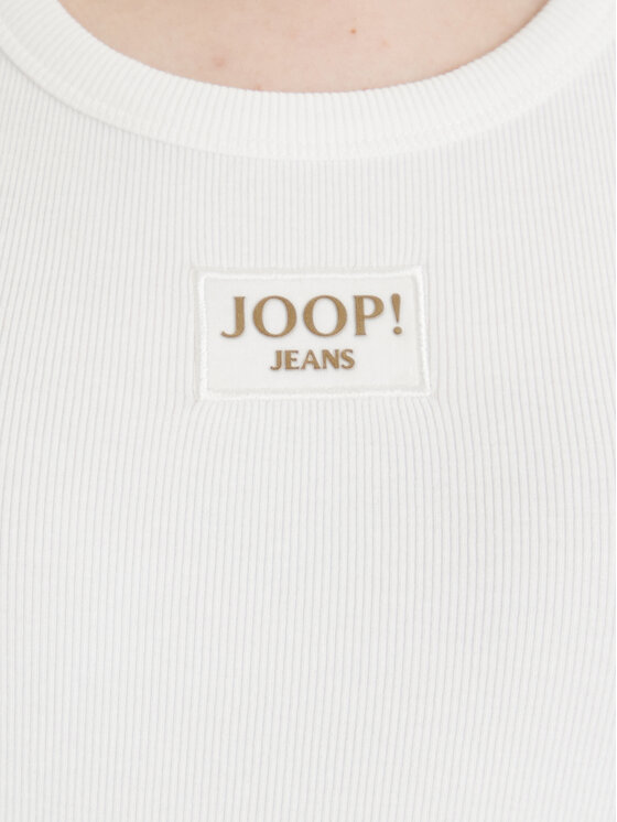 JOOP! Jeans JOOP! Jeans Топ 30046103 Білий Slim Fit