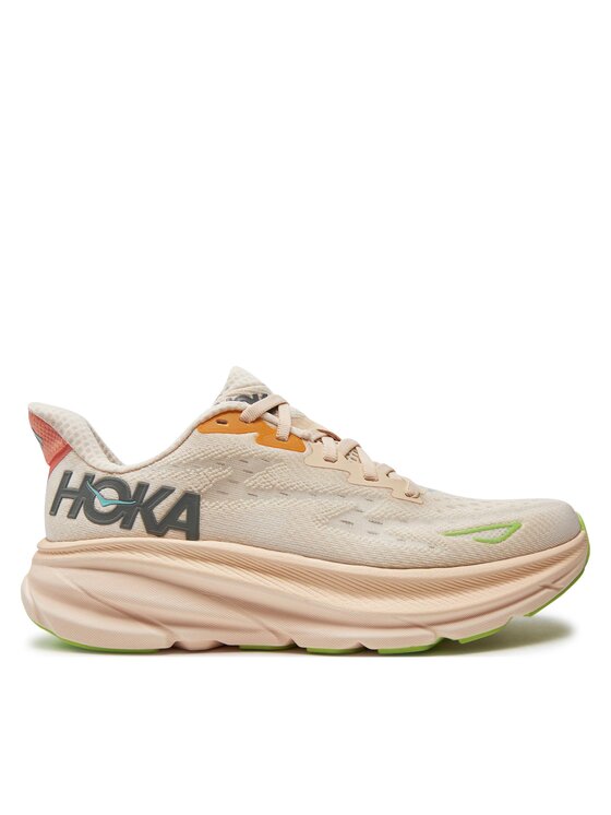 Pantofi pentru alergare Hoka Clifton 9 1127896 Bej | Epantofi.ro