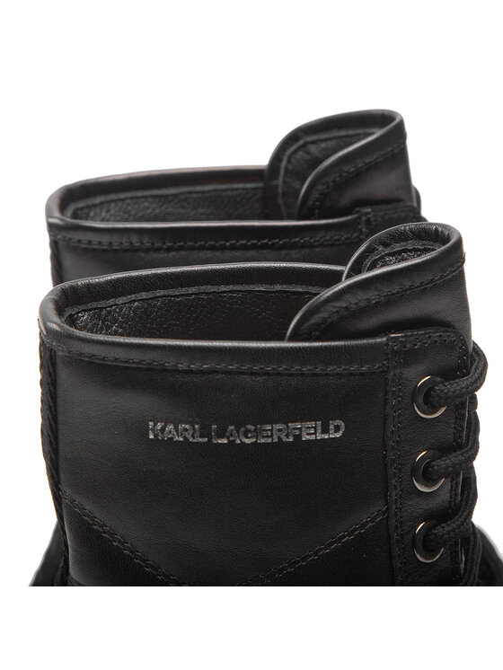 KARL LAGERFELD Черевики KARL LAGERFELD KL43250 Чорний