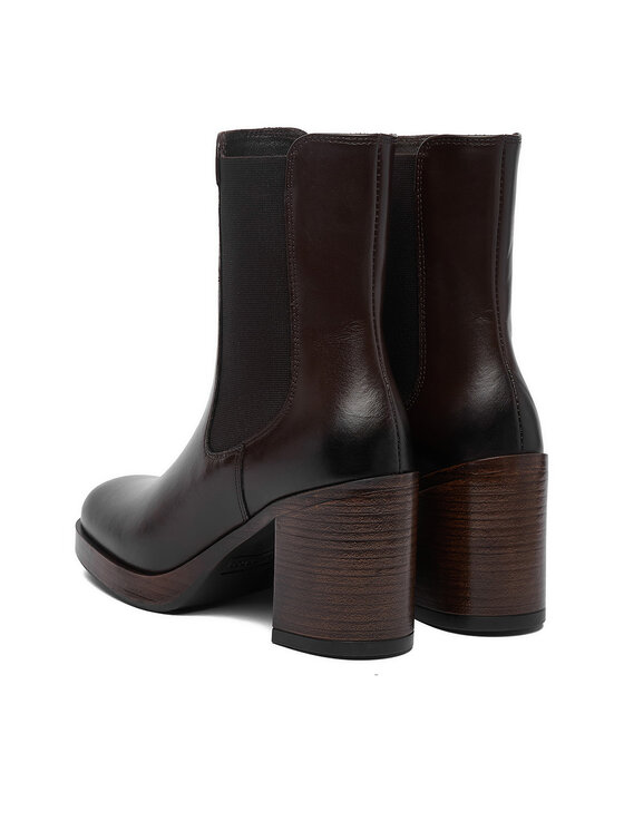 GINO ROSSI Ghete Jodhpur GINO ROSSI C-27740PE-PLATEAU Maro închis