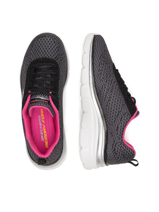 Skechers Снікерcи Skechers FASHION FIT - BOLD BOUNDARIES 12719 BKHP Чорний