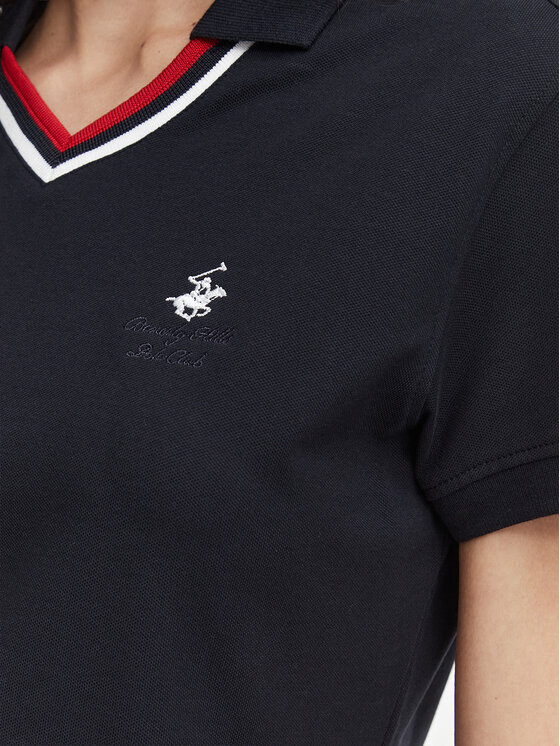 Beverly Hills Polo Club Beverly Hills Polo Club Polo P-SS26W-P2217 Azul marino Regular Fit