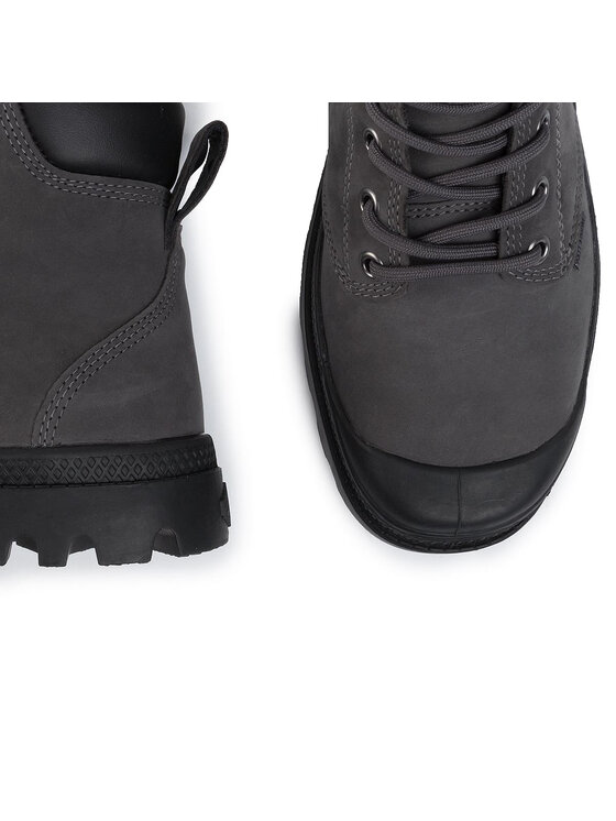 Palladium Туристически oбувки Palladium Pampa Cuff Wp Lux 73231-078-M Сив