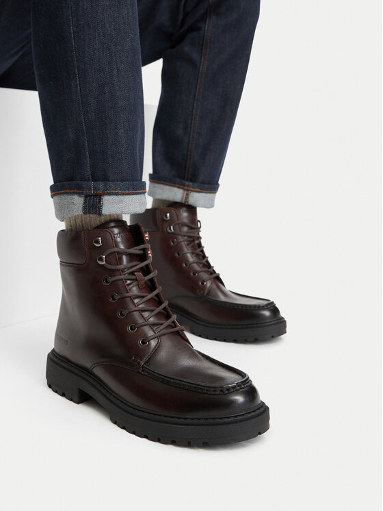 Guess Jeans Botines planos Guess Jeans EO-DAXTON-01 125AM Marrón oscuro