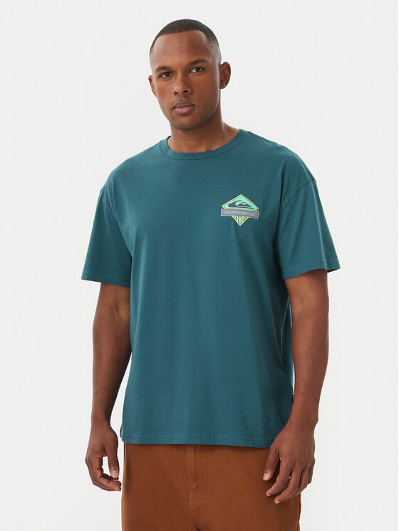 Quiksilver Quiksilver Camiseta Crystal Jet EQYZT08023 Azul Regular Fit