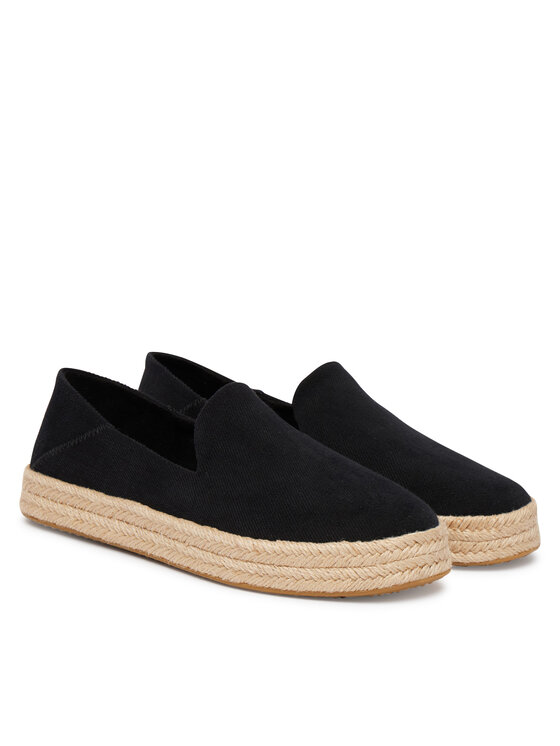 Toms Еспадрильї Toms Carolina 10020990 Чорний