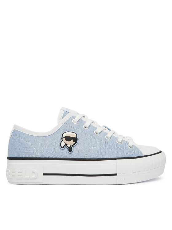 KARL LAGERFELD Кеди KARL LAGERFELD Kampus Max NFT KL60424G Голубий