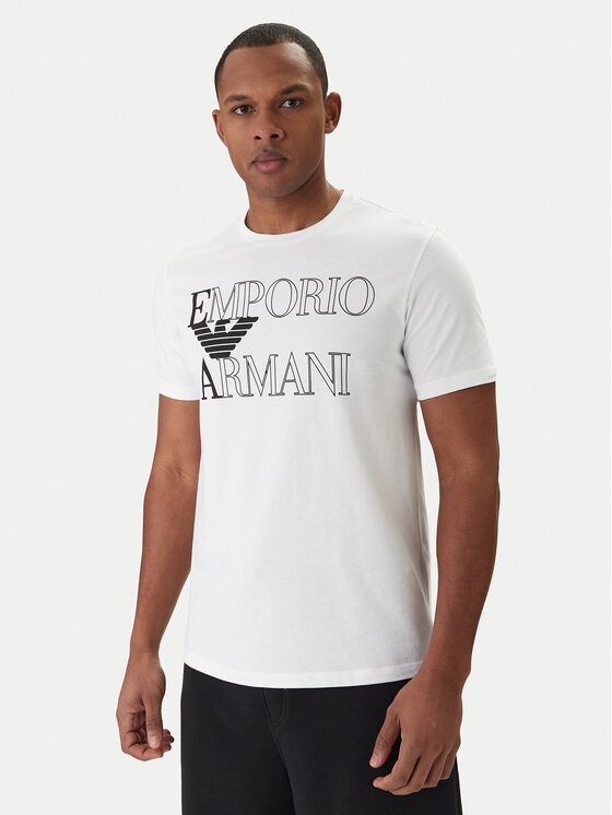 Emporio Armani Emporio Armani Camiseta EM000574 AF20434 U0002 Blanco Regular Fit