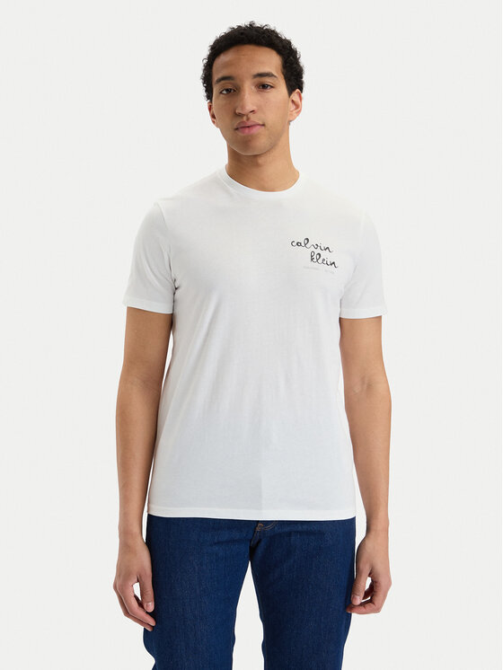 Calvin Klein Jeans Calvin Klein Jeans Camiseta LV04RG837G Blanco Regular Fit