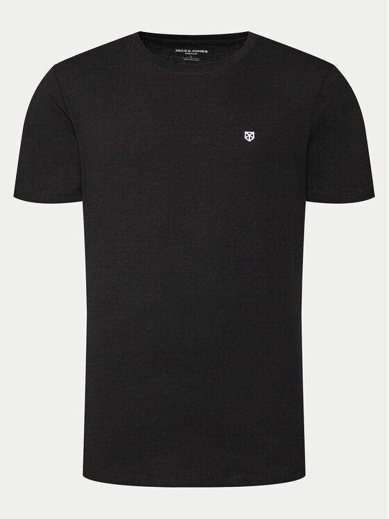 Jack & Jones Jack & Jones Комплект футболок Brody 12190468 Чорний Regular Fit