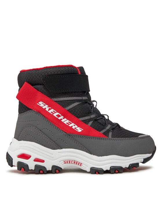 Skechers Csizma Skechers D'Lites 660092L/BKRD Fekete