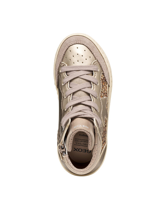 Geox Sneakersy Geox J Kalispera Girl J664GB 0NFEW C6028 D Zlatá