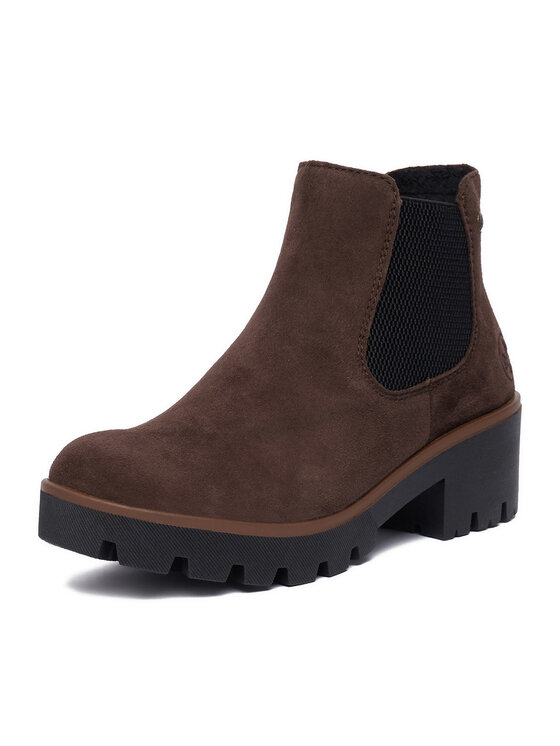 Rieker Botine Rieker CEO-79265-25 Maro închis