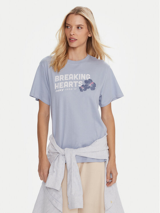 Roxy Roxy Camiseta Hangloose The Sky ERJZT06020 Azul Regular Fit