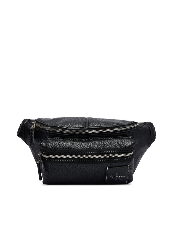 Calvin Klein Ľadvinka Calvin Klein Bold Pebble Sling LV04D3427G Čierna
