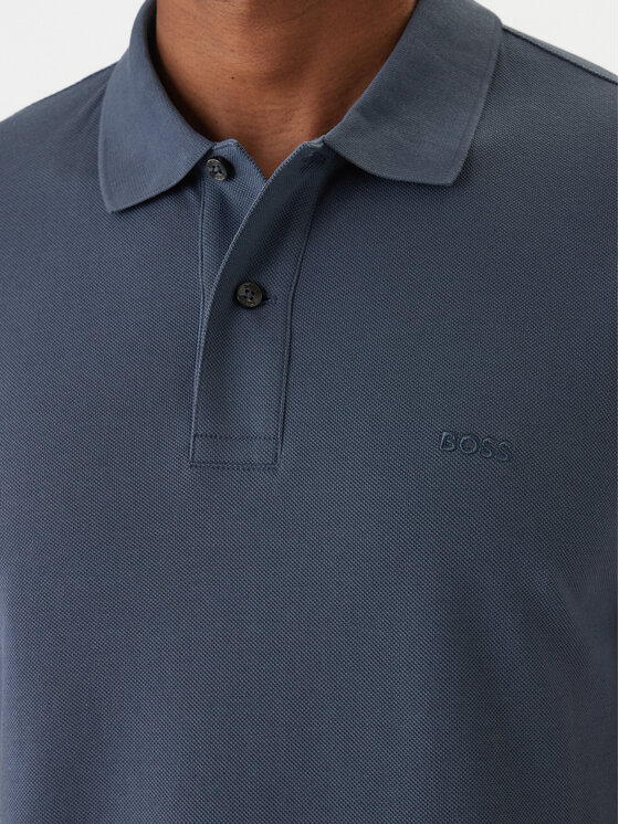 BOSS BOSS Polo Pallas 50553564 Azul Regular Fit