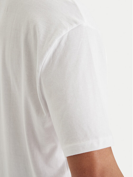 Quiksilver Quiksilver Camiseta Salt Water EQYZT08205 Blanco Comfort Fit