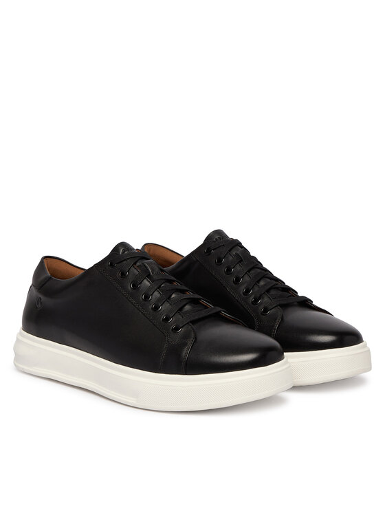 Clarks Снікерcи Clarks Goswell Tie 26186559 Чорний
