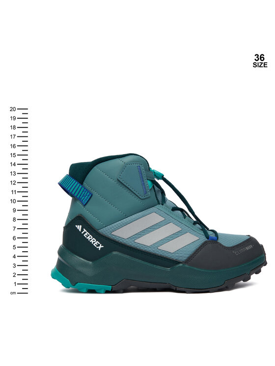 adidas Pārgājienu apavi adidas Terrex Ax4r Mid CLIMAWARM+ Hiking JS2923 Zaļš