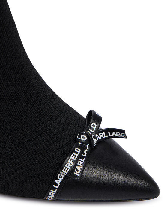 KARL LAGERFELD Боти KARL LAGERFELD Pandara KL31341 Черен