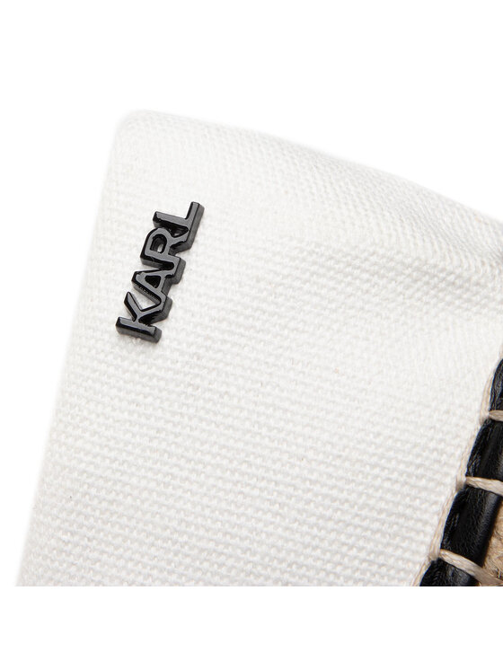 KARL LAGERFELD Еспадрильї KARL LAGERFELD KL80108 Білий