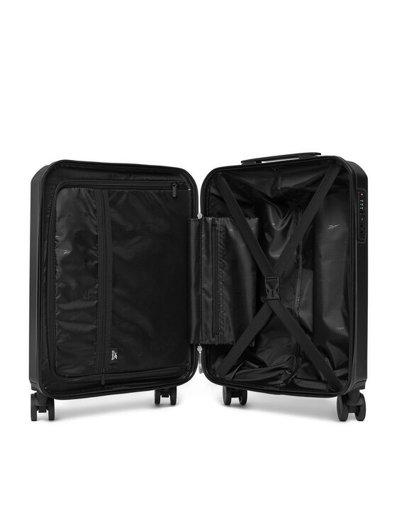 Reebok Valiză de cabină Reebok RBK-WAL-022-CCC-S Negru