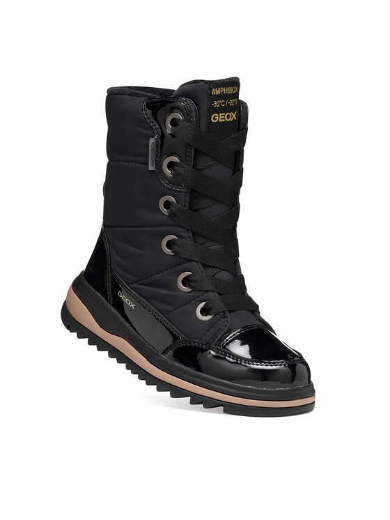 Geox Botas de nieve Geox J Adelhide Girl B Ab J16EWA 0FUHH C9999 S Negro