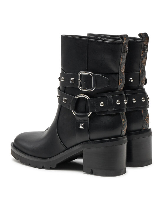 Guess Členková obuv Guess Jhina FLFJHI ELE10 Čierna