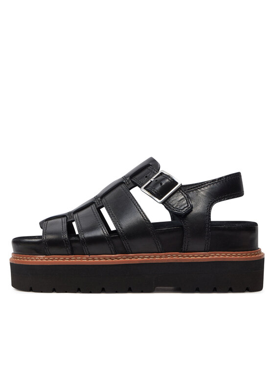 Clarks Босоніжки Clarks Orianna Twist 26176317 Чорний