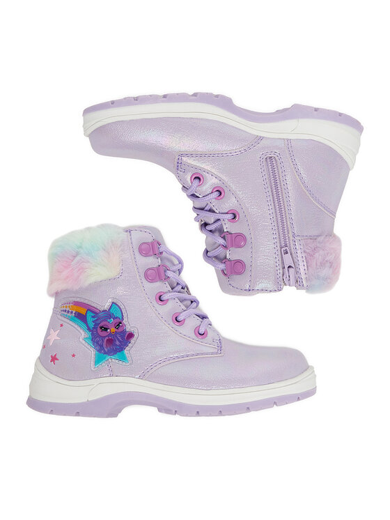 FURBY Šnurovacia obuv FURBY CEO-CP23-AW25-131FUR Fialová