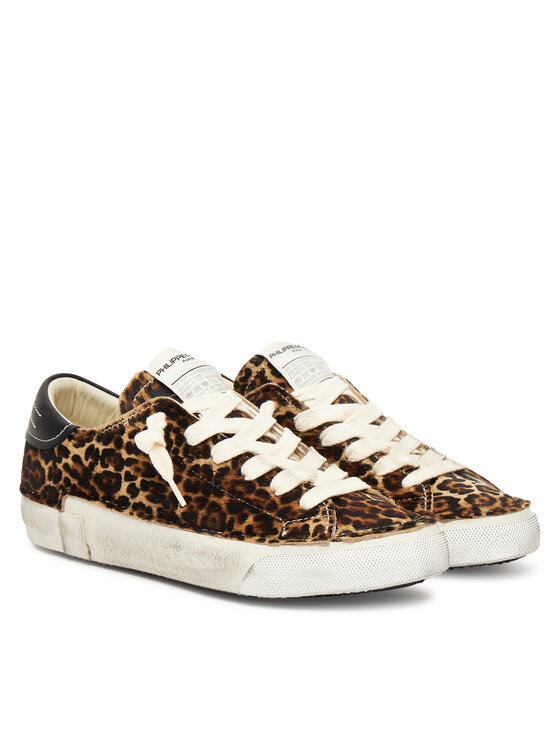Philippe Model Sneakersy Philippe Model A012069 PRLD DVA1 Brązowy