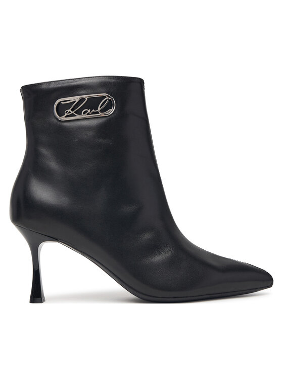 KARL LAGERFELD Īsie zābaki KARL LAGERFELD Sienna KL32745 Melns