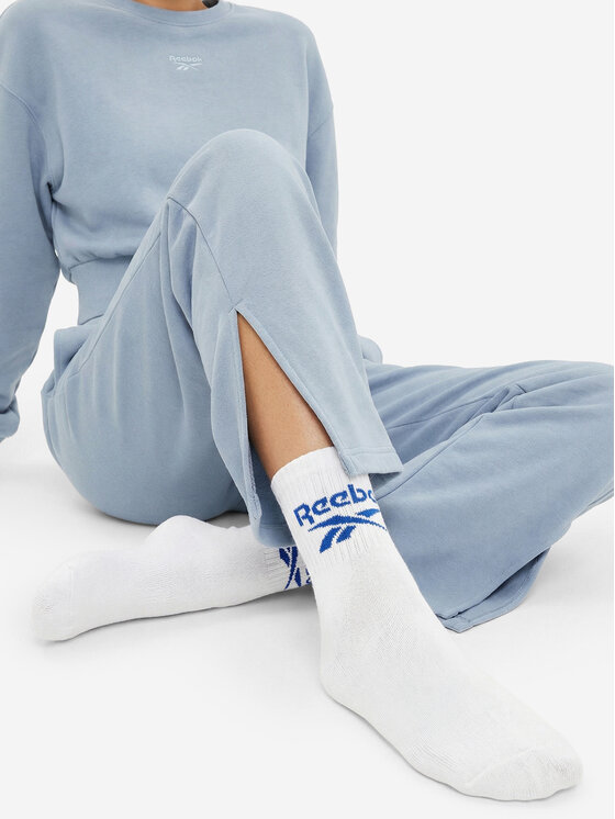 Reebok Довгі шкарпетки Reebok R0255-SS24 (3-pack) Білий