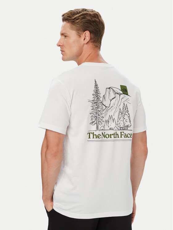 The North Face The North Face Camiseta Monte Reg Ss NF0A8JAV Blanco Regular Fit